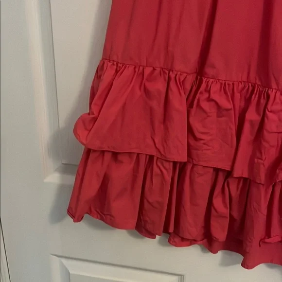 Pink Ruffle Mini Dress - Picture 4 of 5